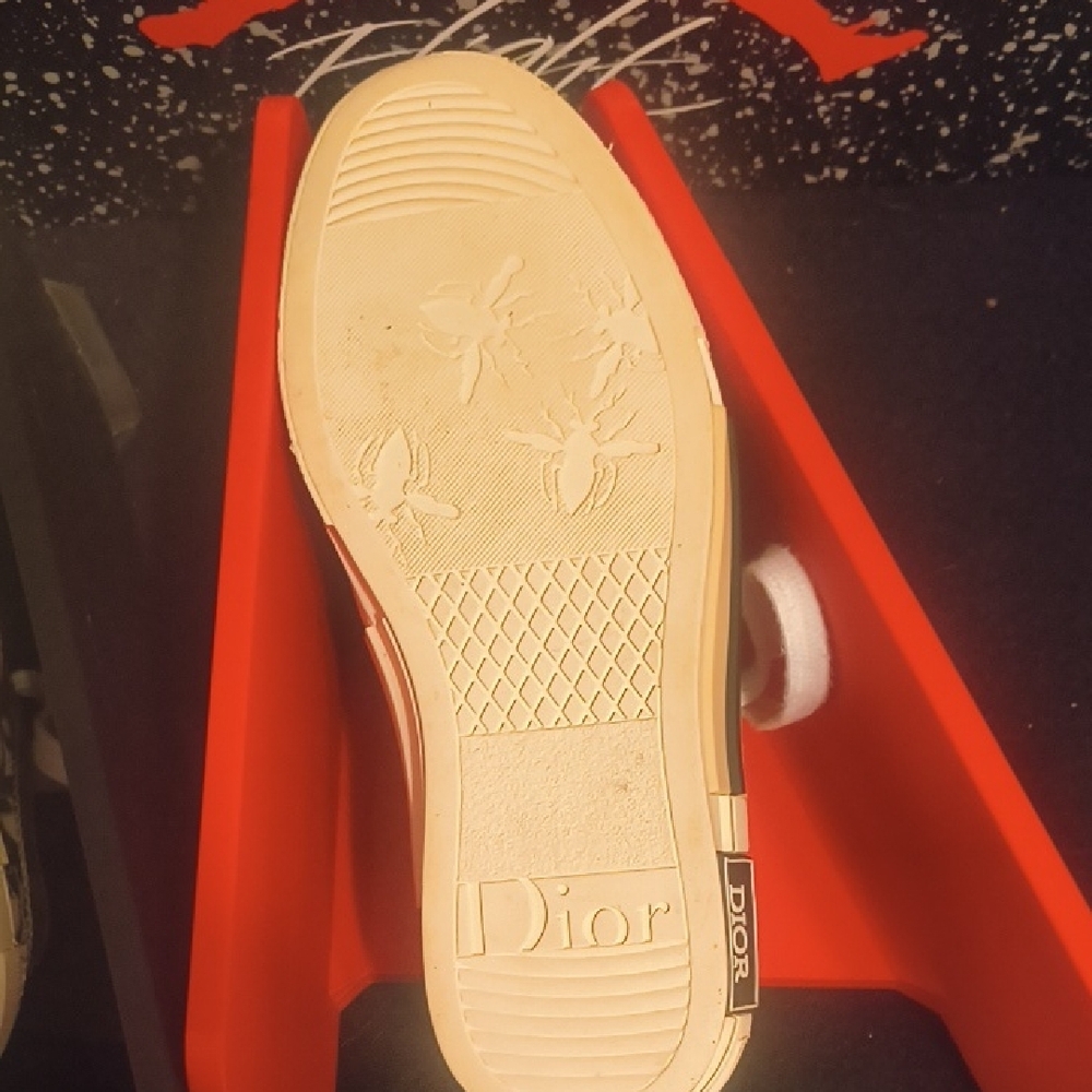 Dior Low Top Logo Sneaker - Beige Monogram - Picture 11 of 11